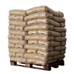 Pellets Bio Energy — Palé de 66 sacos de 15 kg